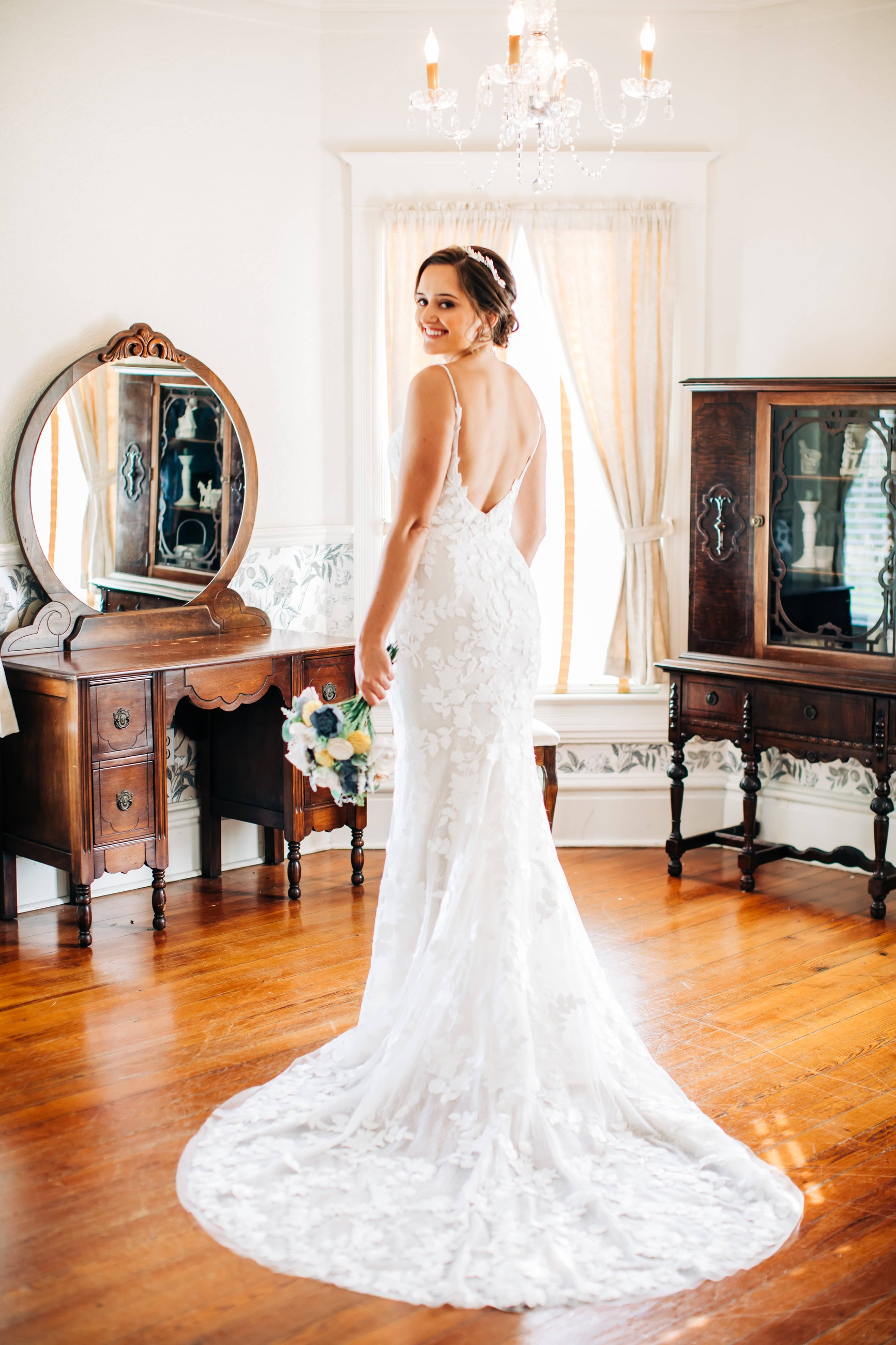 Photo of The White Closet Real Bride