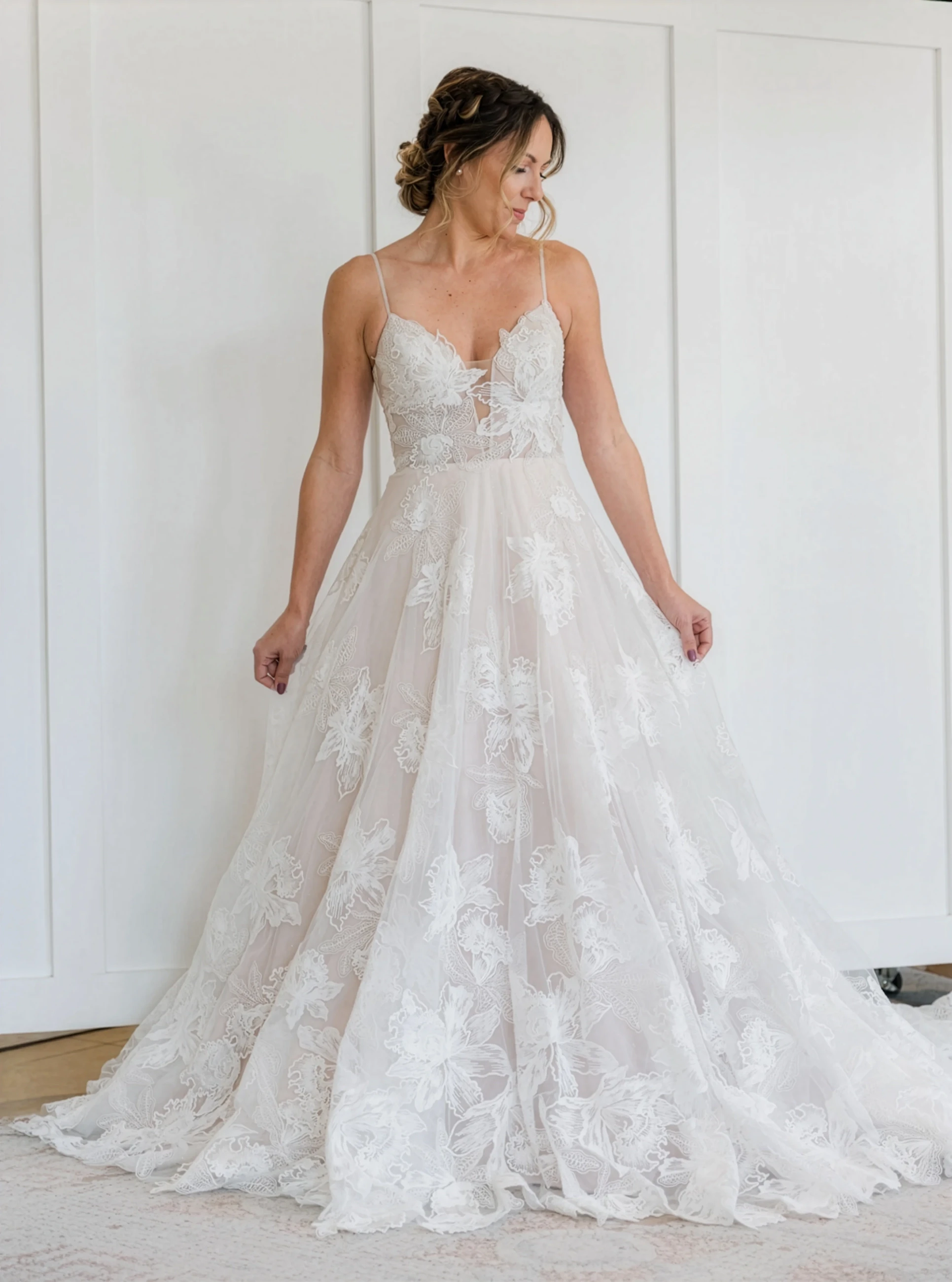 Model wearing a Madi Lane dress