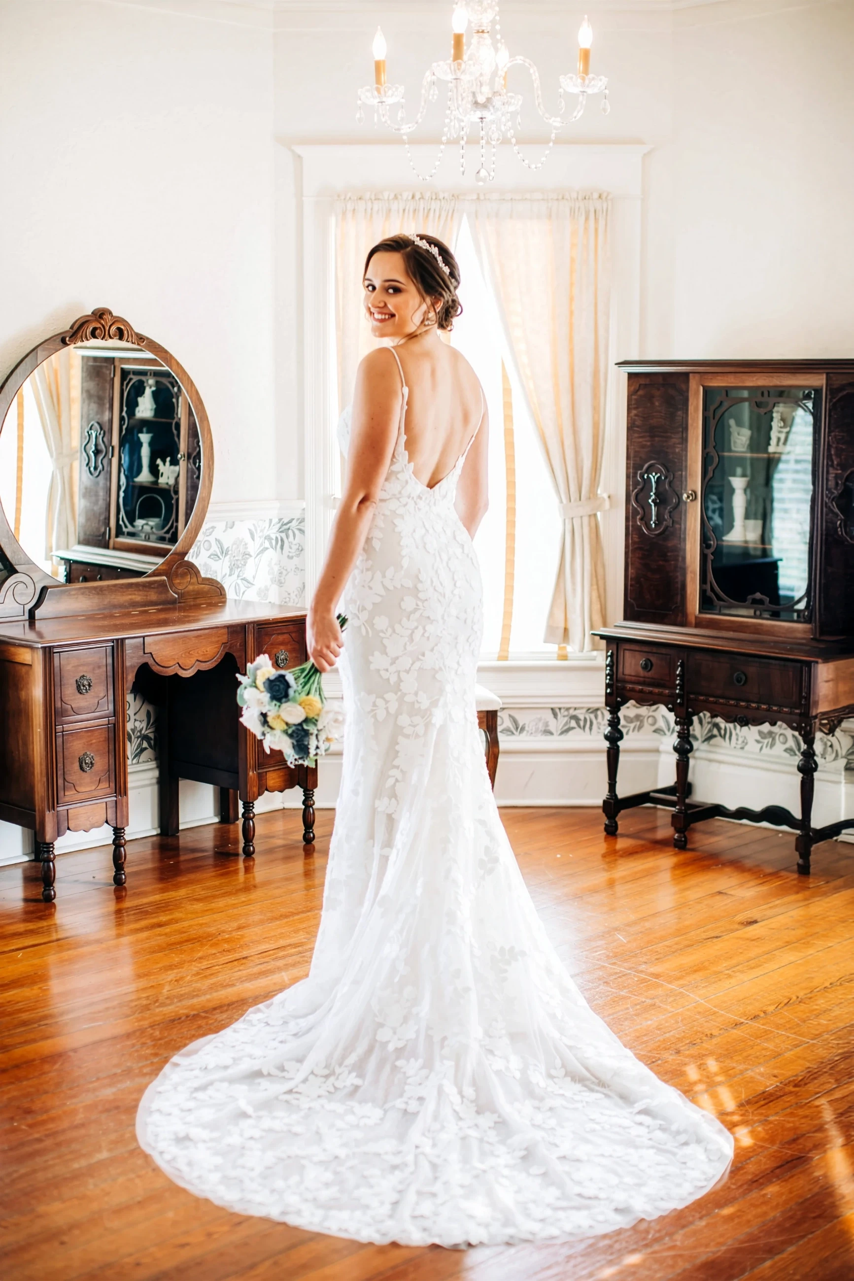 Photo of The White Closet Real Bride