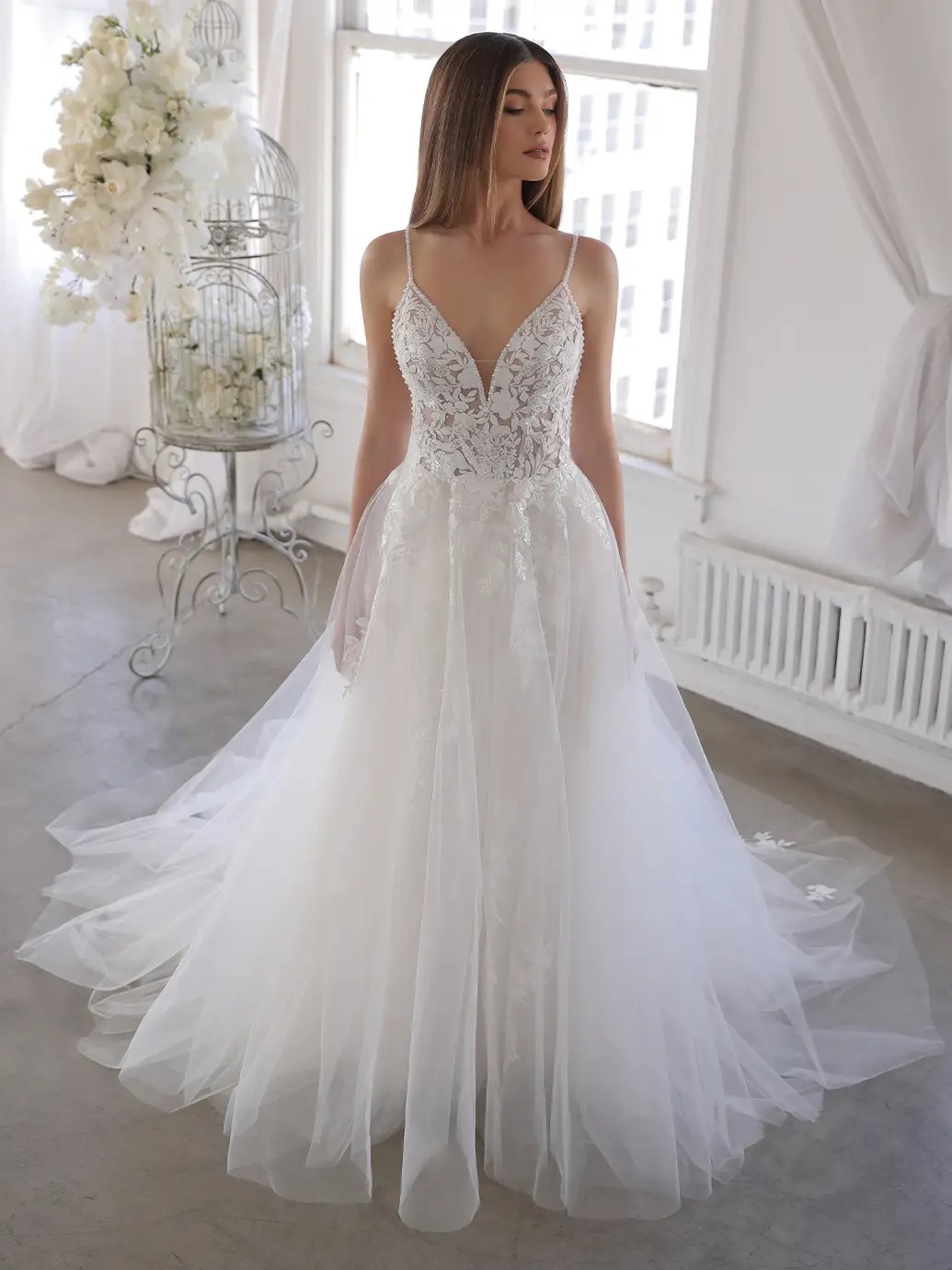 Trends and Tips for Wearing Floral Wedding Gowns Image