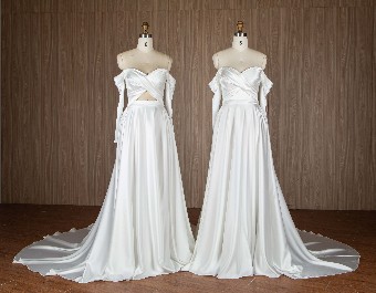 Carlo & E A8123 #0 default Ivory Charmeuse thumbnail