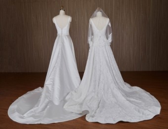 Carlo & E A8127 #1 default Ivory Organza thumbnail