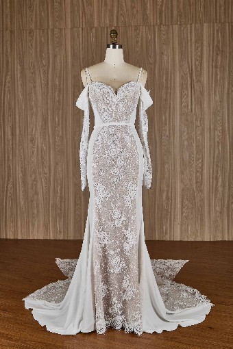 Carlo & E A8138 #0 default Dark Champagne/Ivory Crepe thumbnail