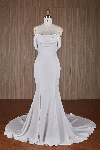 Carlo & E Pamela #1 Ivory Crepe thumbnail