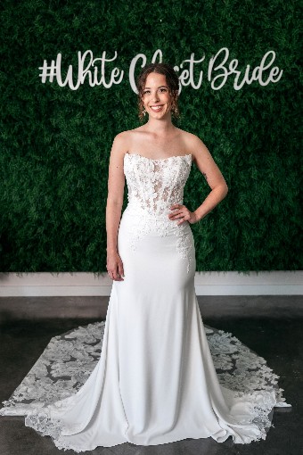 Carlo & E Ella #0 default Ivory/Nude Bodice/Ivory Crepe thumbnail
