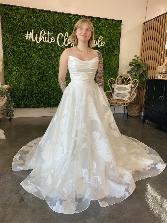 Carlo & E Magnolia #0 default Ivory Organza thumbnail
