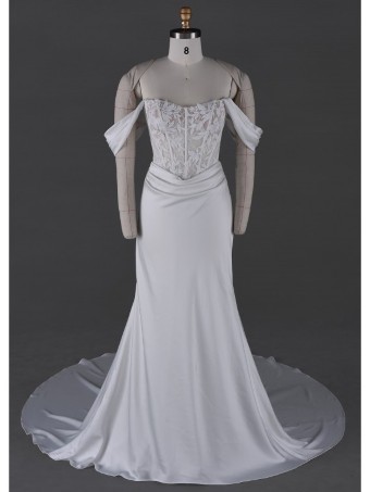 Carlo & E AZ386 #0 default Ivory/Strech Satin thumbnail