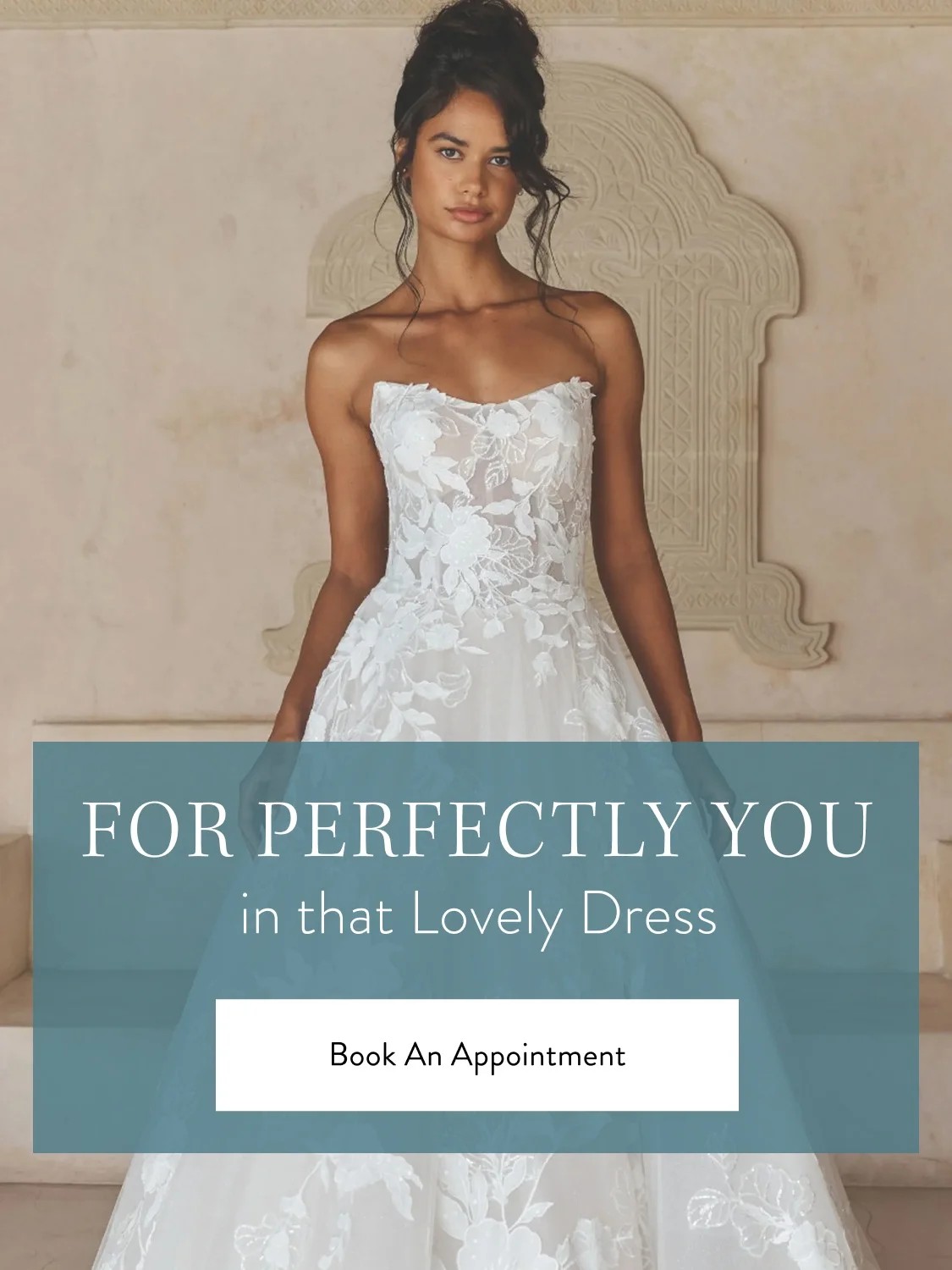 Model wearing Madi Lane Liana gown Mobile