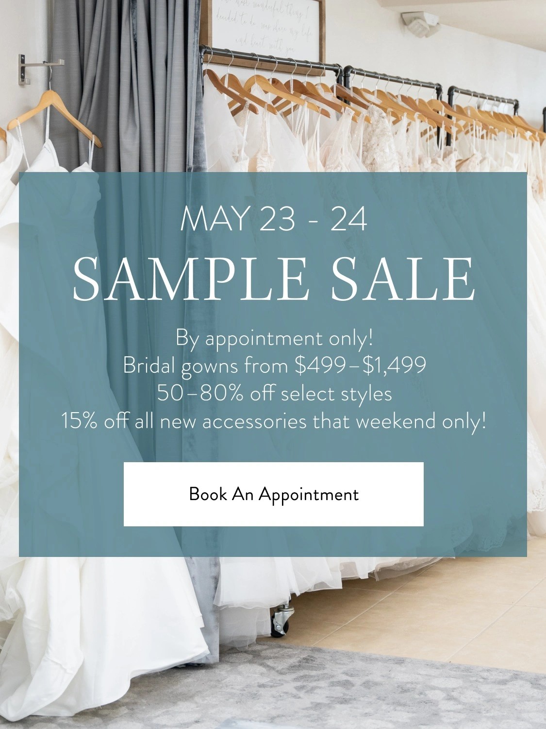 Fort Myers sample sale mobile banner