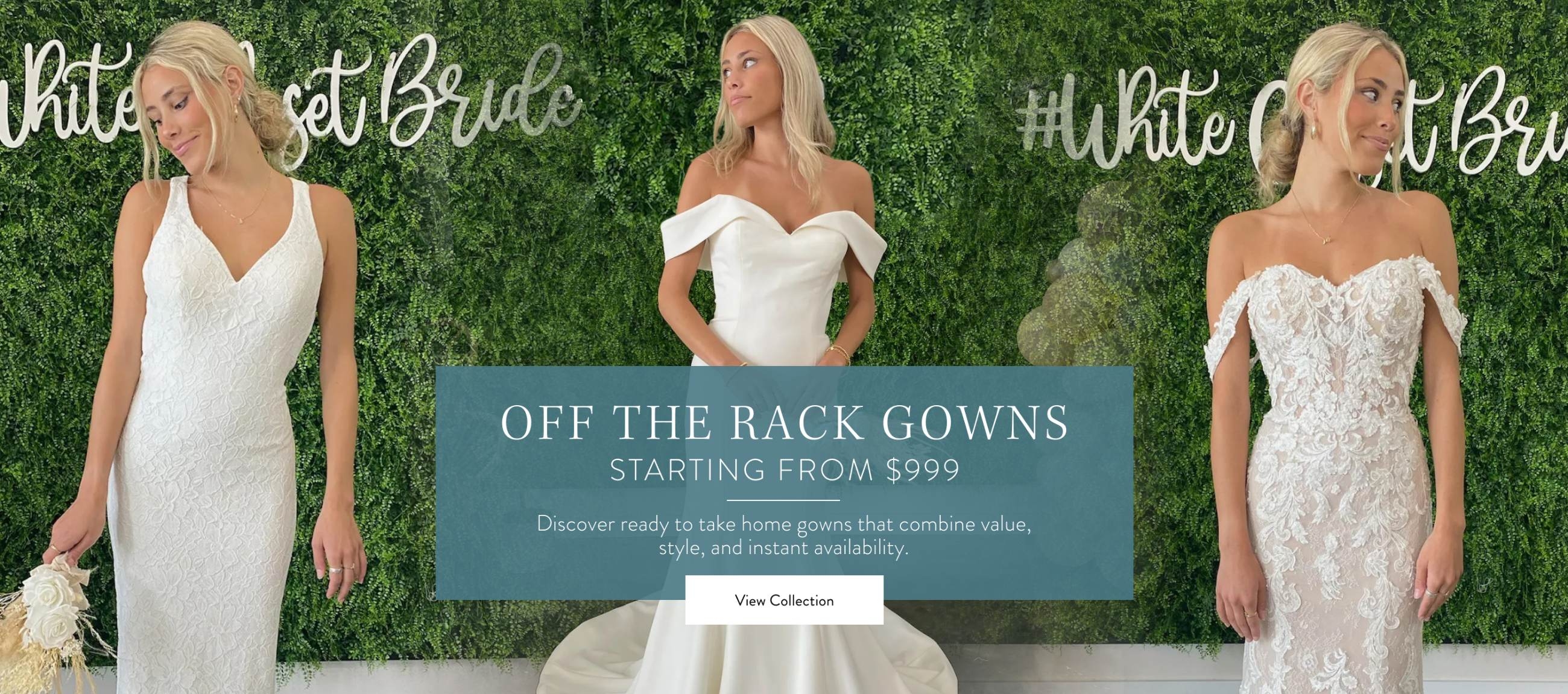 Off The Rack Gowns Banner