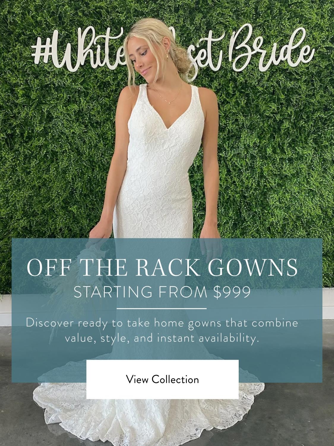 Off The Rack Gowns Banner